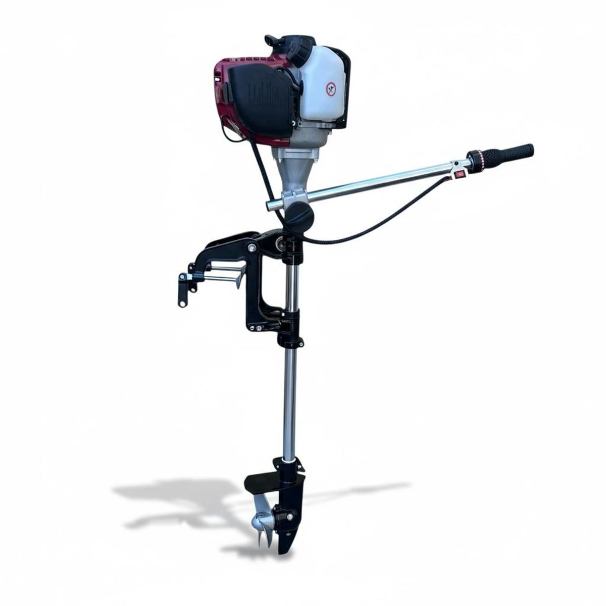 ERUX - Motor Fuera De Borda 4 T 35cc Para Bote O Barco Pequeño