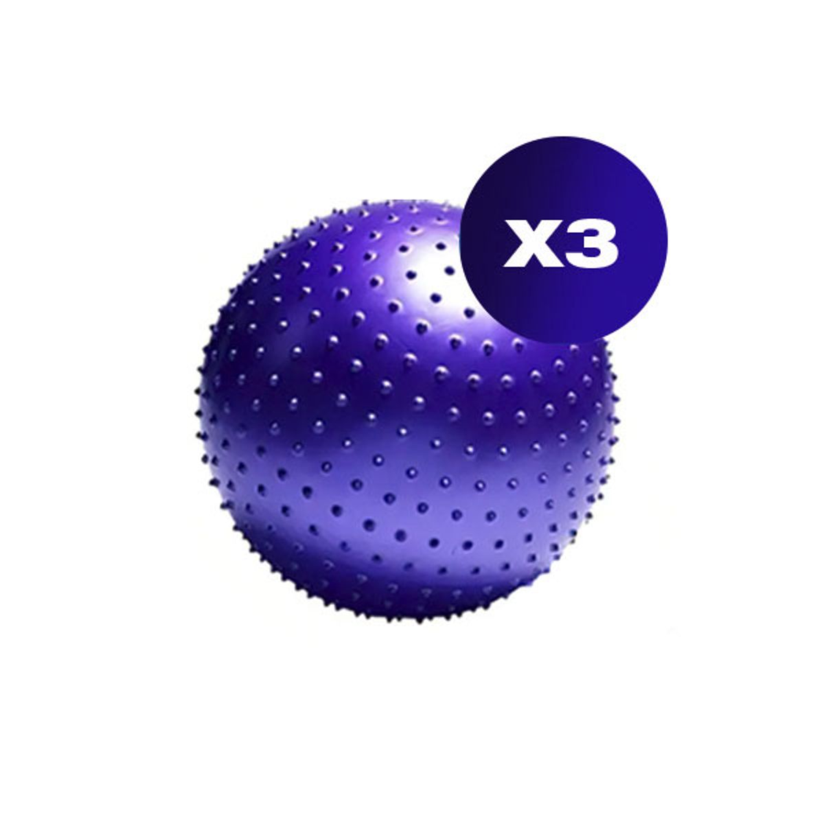 SDFIT - Pack 3x Balon Pelota Erizo  30 cm