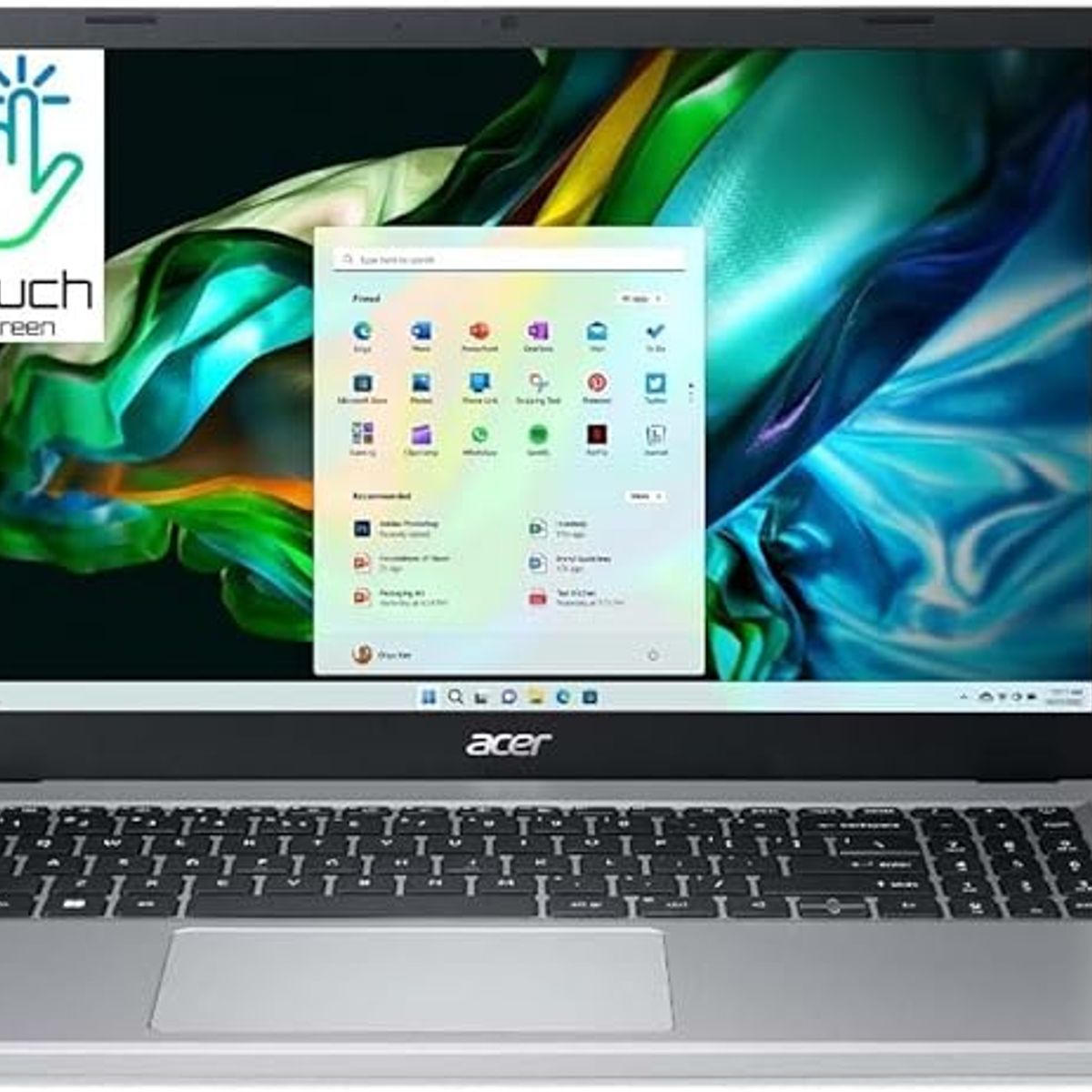 ACER - Notebook Acer Aspire Intel N150 4 GB 128 GB SSD Win11 Home 15.6 FHD