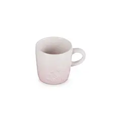 LE CREUSET - Taza 350ml Jardin Relieve Shell Pink Cerámica