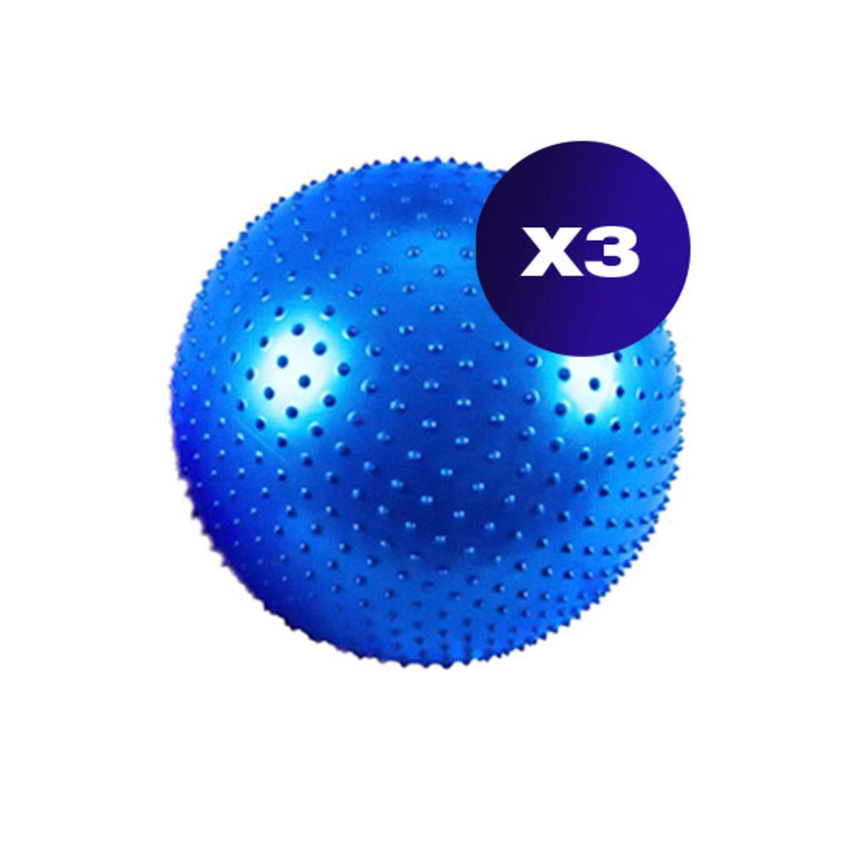 SDFIT - Pack 3x Balon Pelota Erizo  40 cm