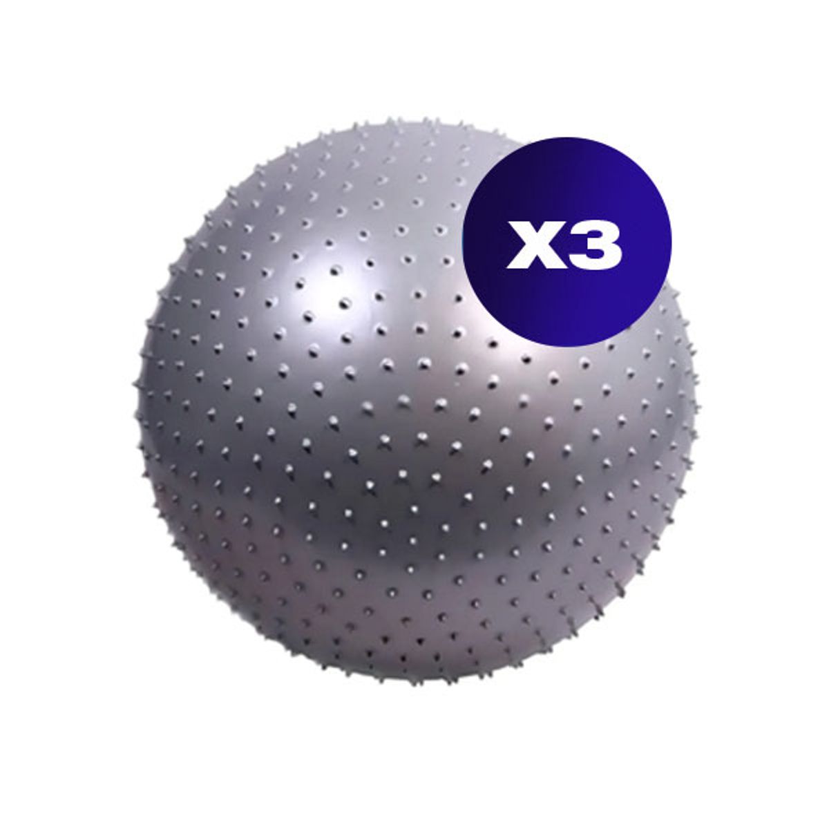 SDFIT - Pack 3x Balon Pelota Erizo  60 cm