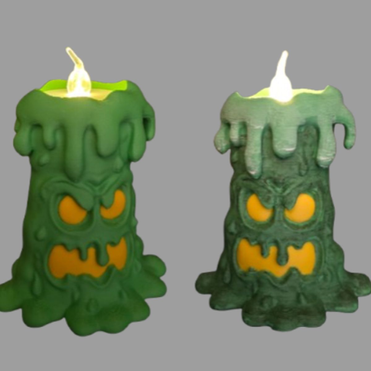 GENERICO - Decoración Halloween- Monstruo de Vela