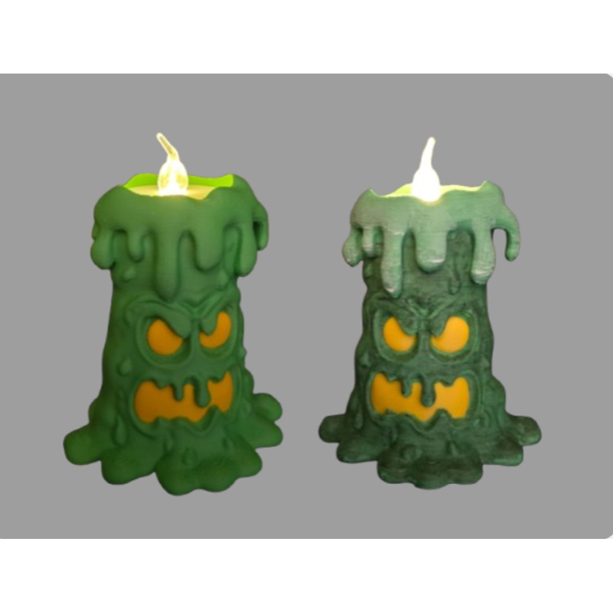 GENERICO - Decoración Halloween- Monstruo de Vela
