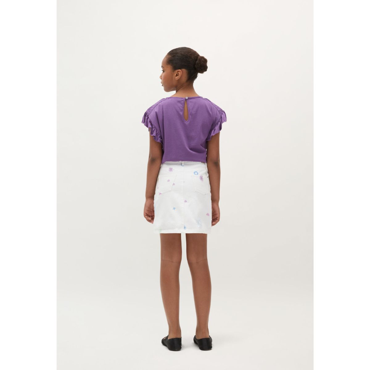 SCALPERS - FALDA DETALLE BORDADOS