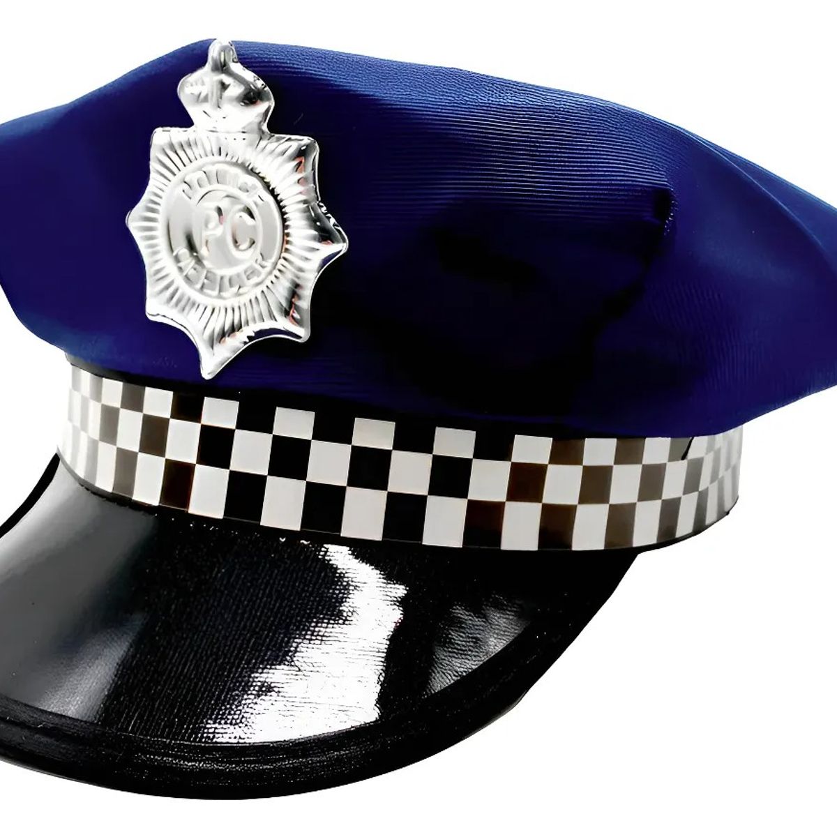 GENERICO - SOMBRERO GORRO DE POLICIA AZUL