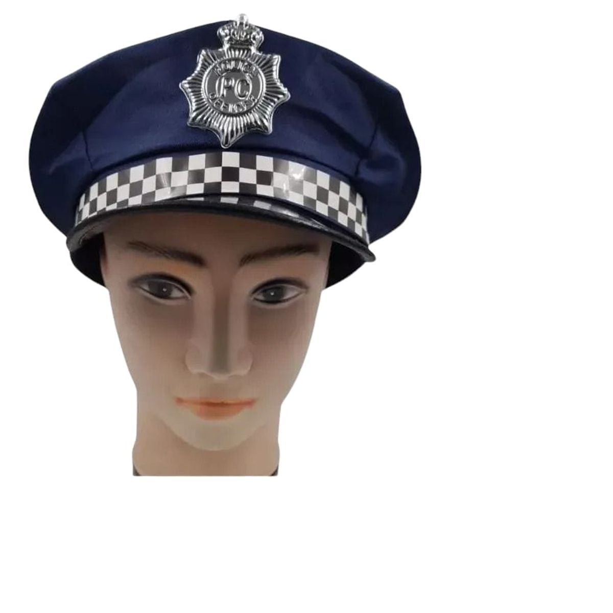 GENERICO - SOMBRERO GORRO DE POLICIA AZUL