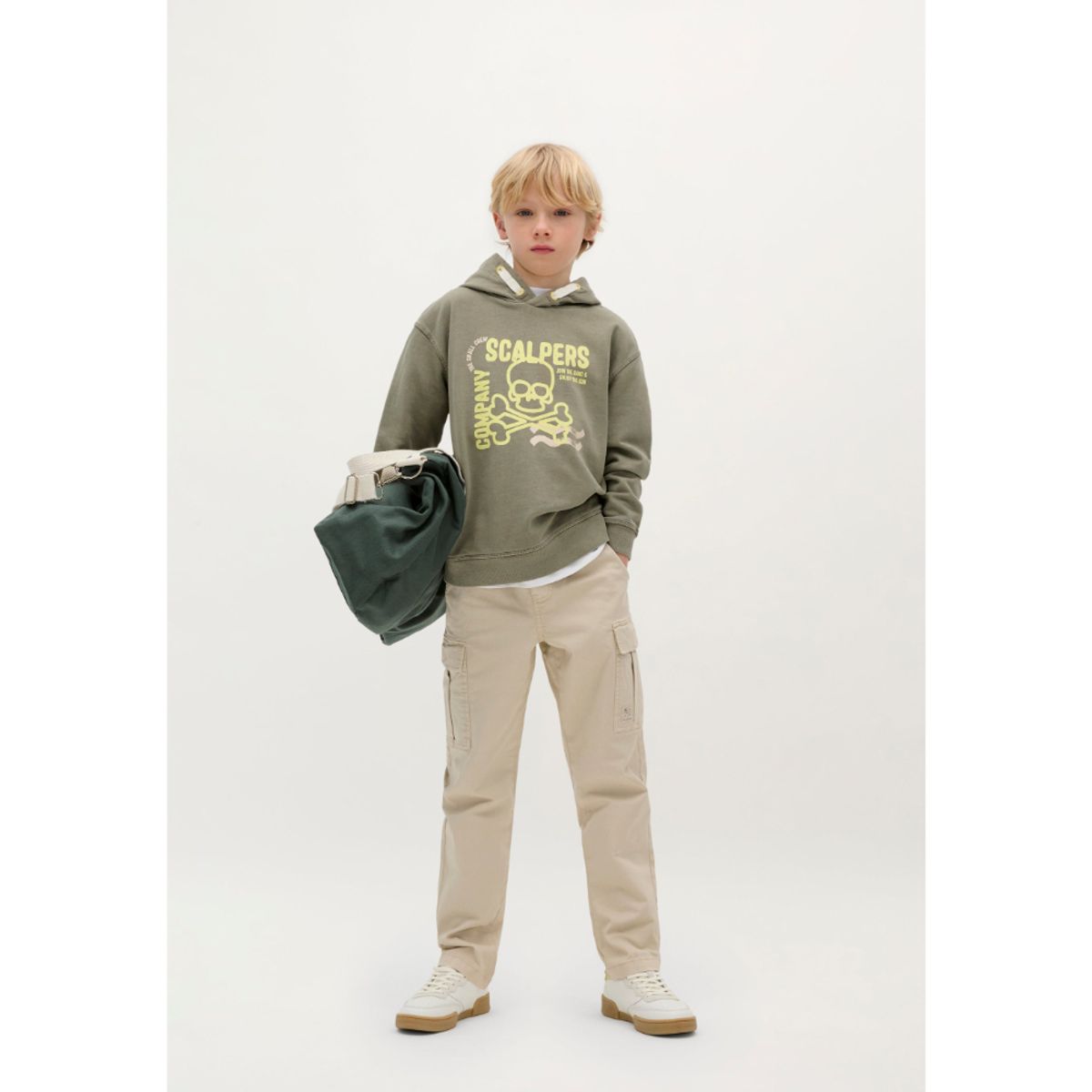 SCALPERS - POLERÓN CAPUCHA PRINT DELANTERO