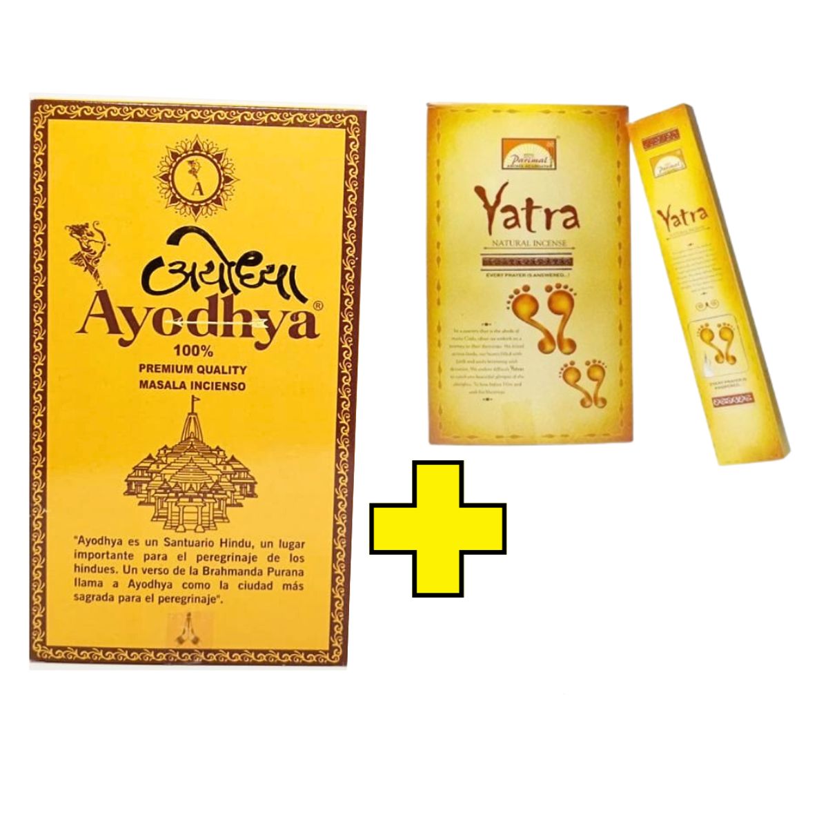 GENERICO - Ayodhya Incienso Premium Quality Masala Con Yatra Caja
