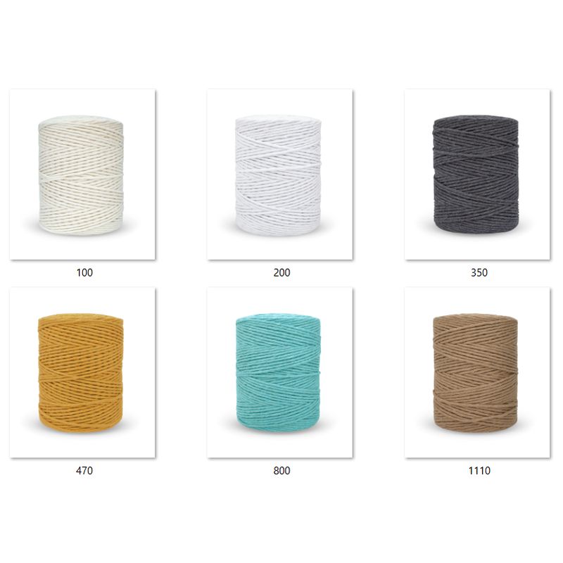 MODISTA - Algodón Peinado Modista Spesso Light 16 hebras 2mm aprox 1Kg