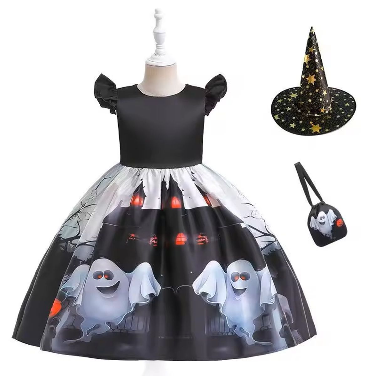 DANK - Vestido de niña Casa Hechizada