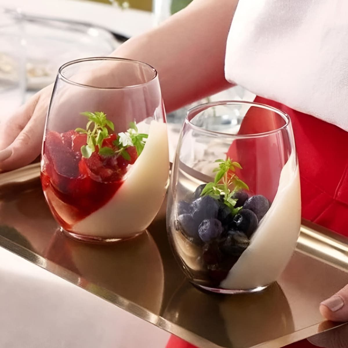 PASABAHCE - Set 6 VasosCopa 570 Cc Linea Amber