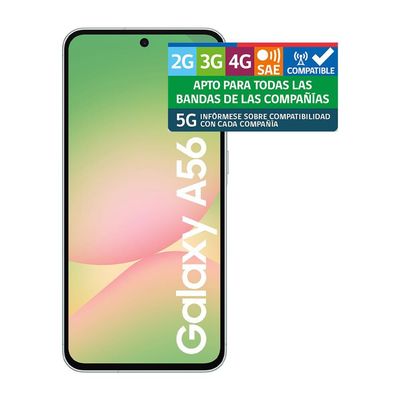 Imagen 2 del producto Galaxy A56 5G (128GB / 8GB) verde – Liberado - Vizium Chile