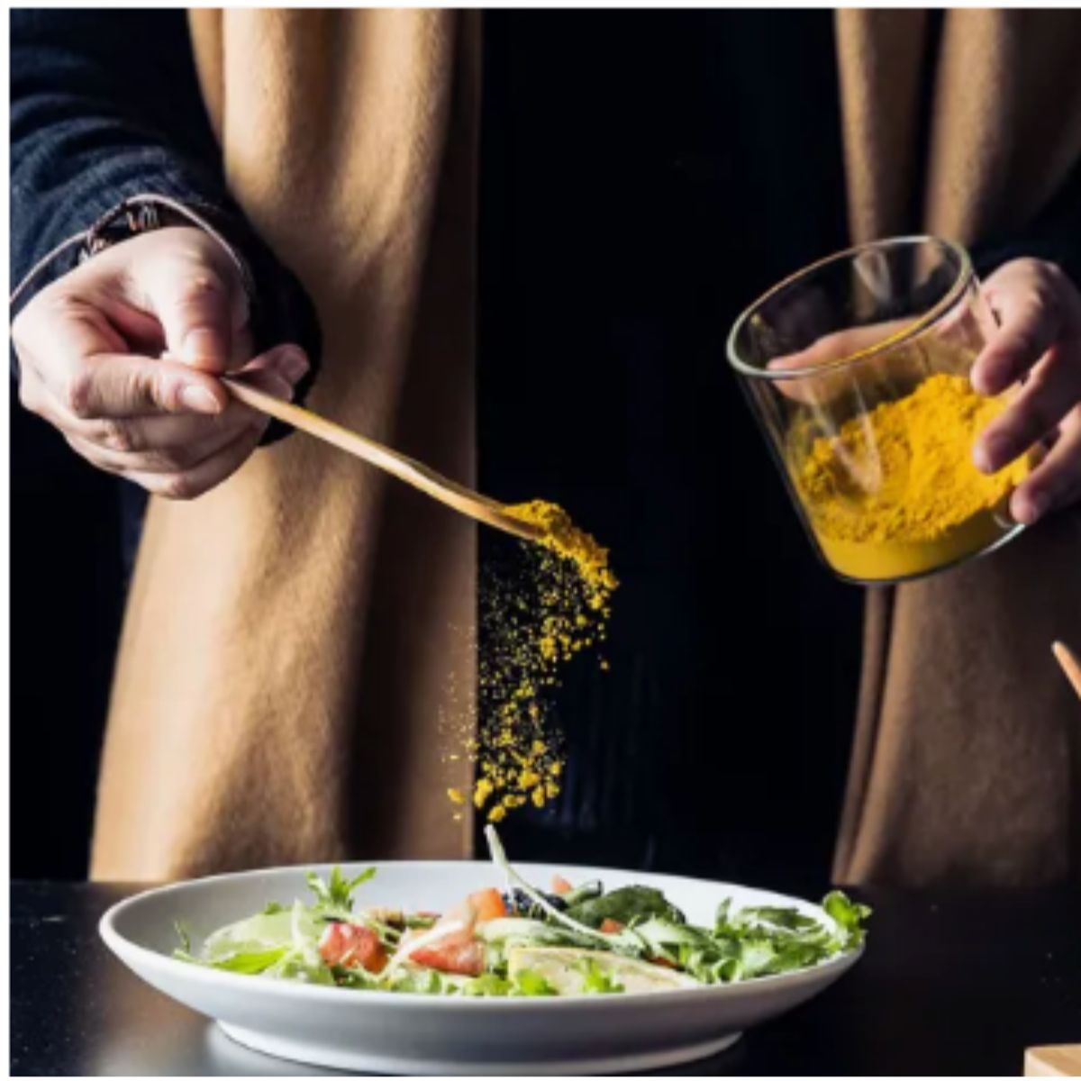 GLASSO - Frascos con Tapa de Bambu Especieros + Bandeja + Cuchara Madera