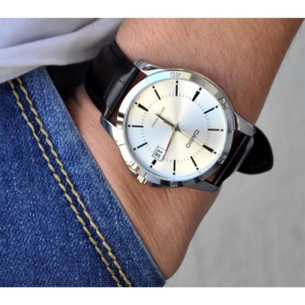 CASIO - RELOJ CASIO MTPV004L-7A HOMBRE ANALOGO METAL