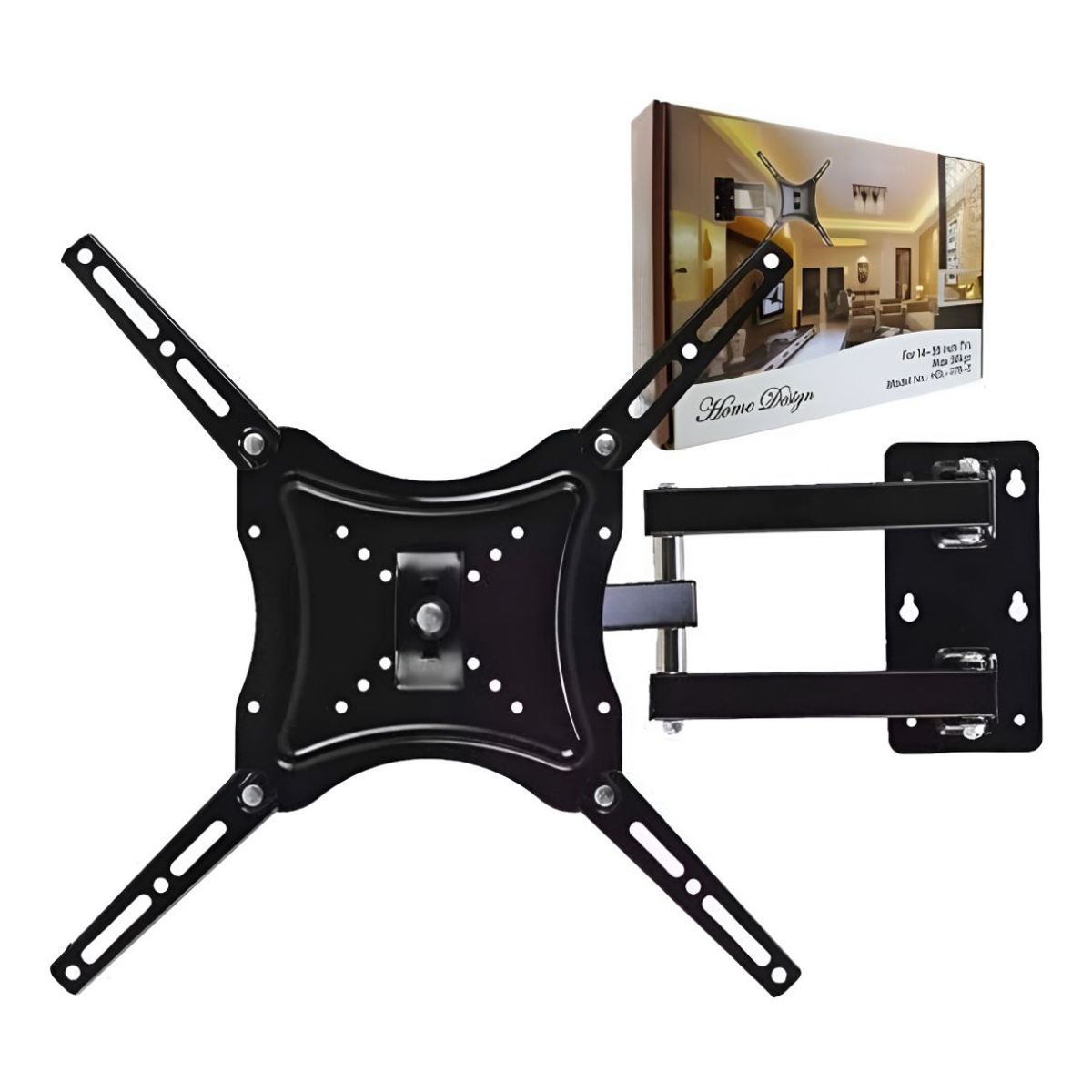 GENERICO - Soporte Tv Pared 14 -55 Pulgadas 50 kg con Brazo