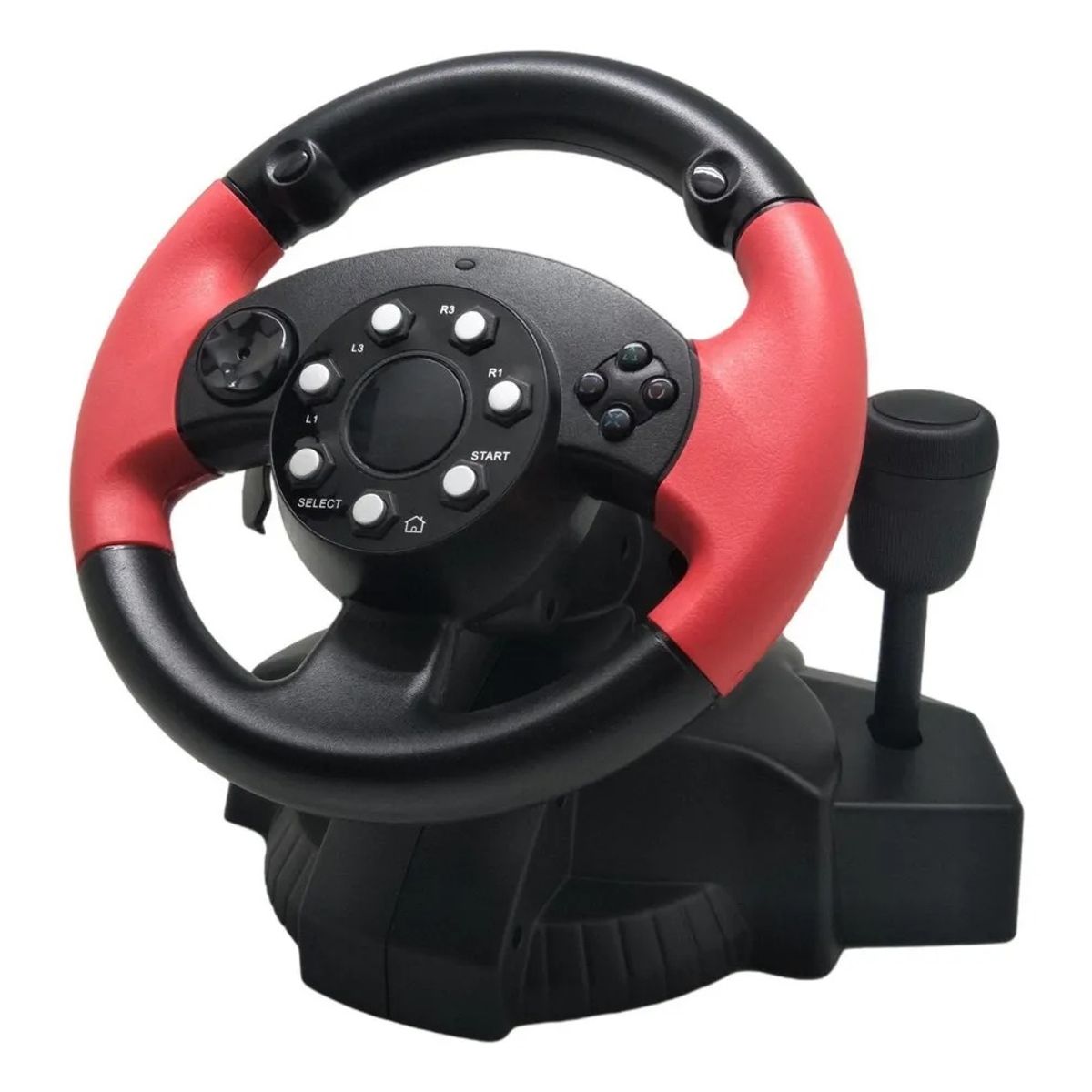 GENERICO - Volante Para Ps4 Pc Simulador Manejo Sim Racing + Pedales