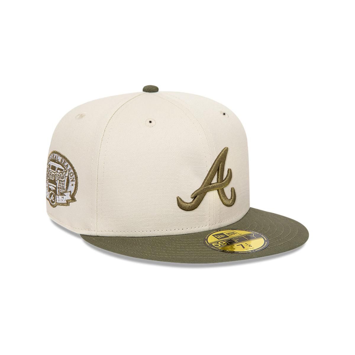 NEW ERA - Gorra 59Fifty Atlanta Braves Pastel Pack Beige