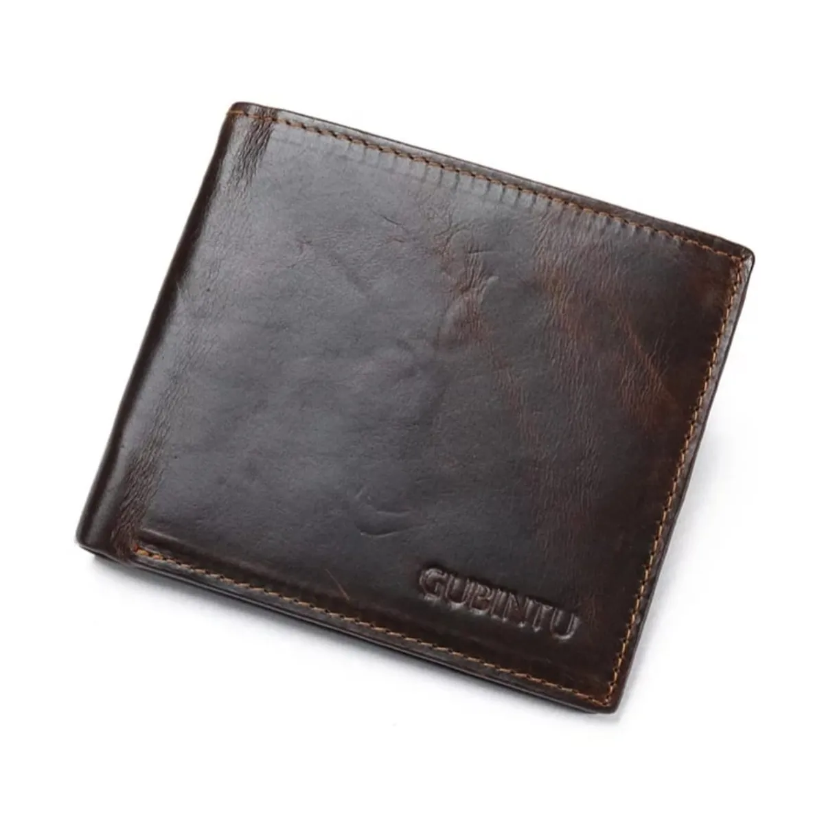 GENERICO - Billetera De Cuero Gubentu Modelo Clásico