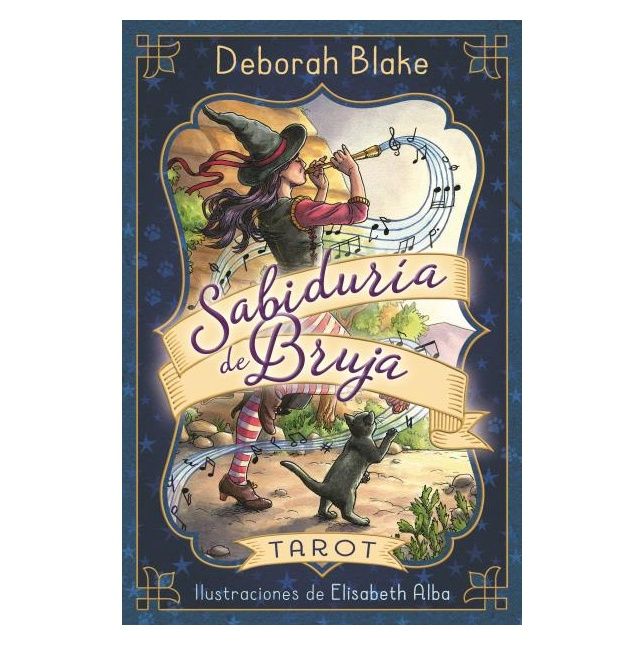 SABIDURIA DE BRUJA TAROT TAPA BLANDA - DEBORAH BLAKE - LIBRO