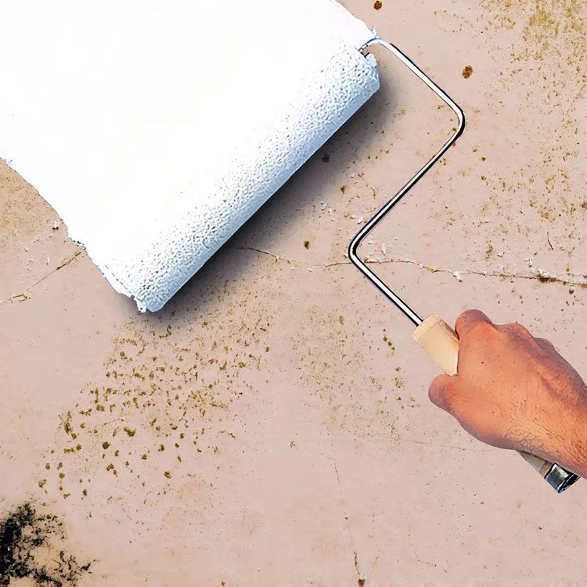 RUST OLEUM - Primer Pintura Antihongos Moho Blanco Mate 1gal