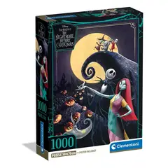 CLEMENTONI - 37060 PUZZLE 1000 PIEZAS DISNEY NIGHTMARE BEFORE