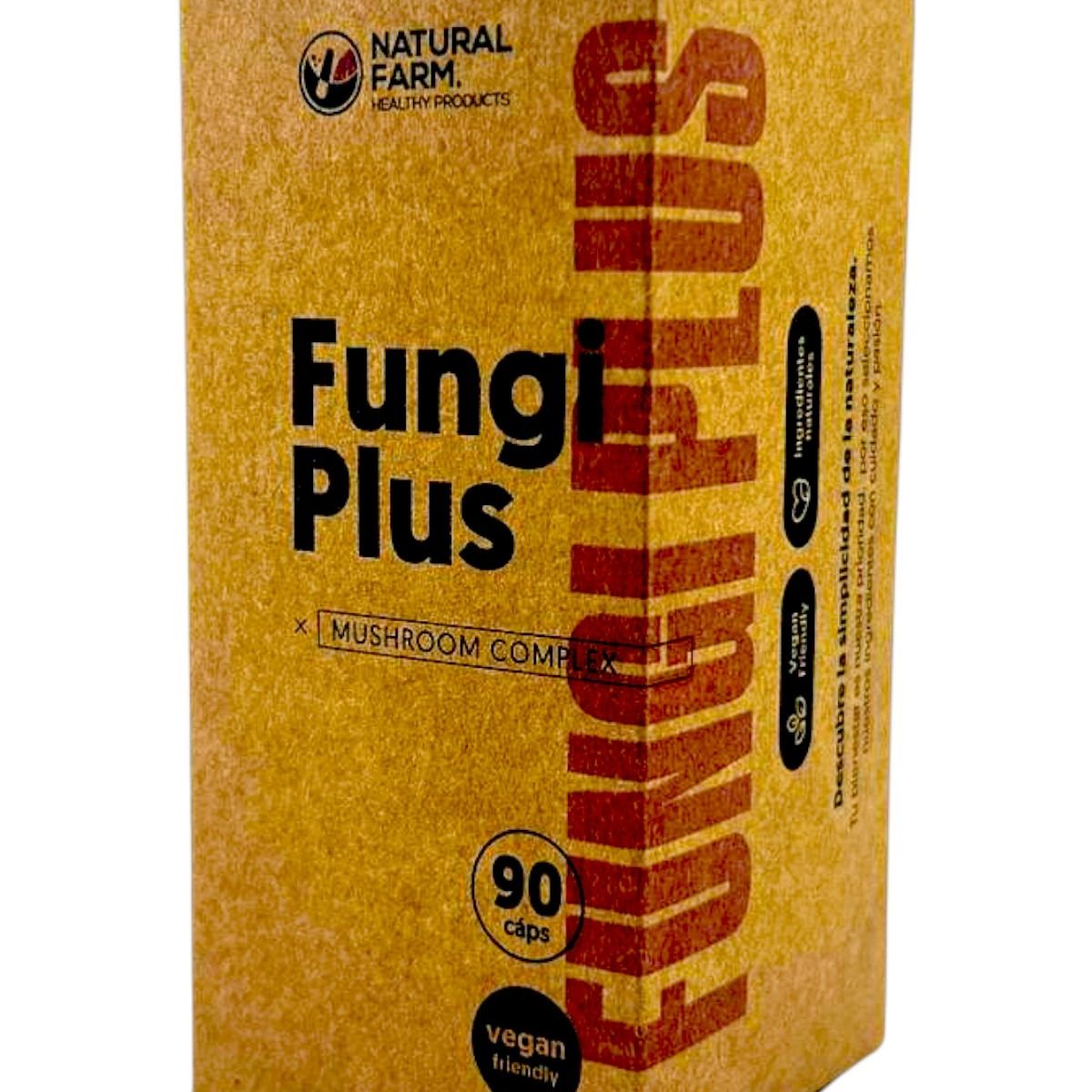 NATURAL FARM - Fungi Plus Mushroom Complex Nf 1 Frasco 90 Caps.