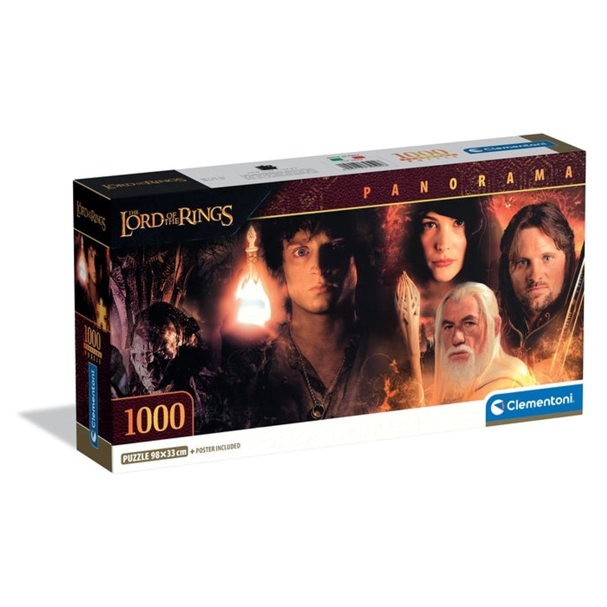 CLEMENTONI - CLEMENTONI 39502 PUZZLE 1000 PIEZAS THE LORD OF THE RINGS CT