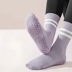 GENERICO - Calcetines Antideslizantes Algodon YOGA PILATES PAR