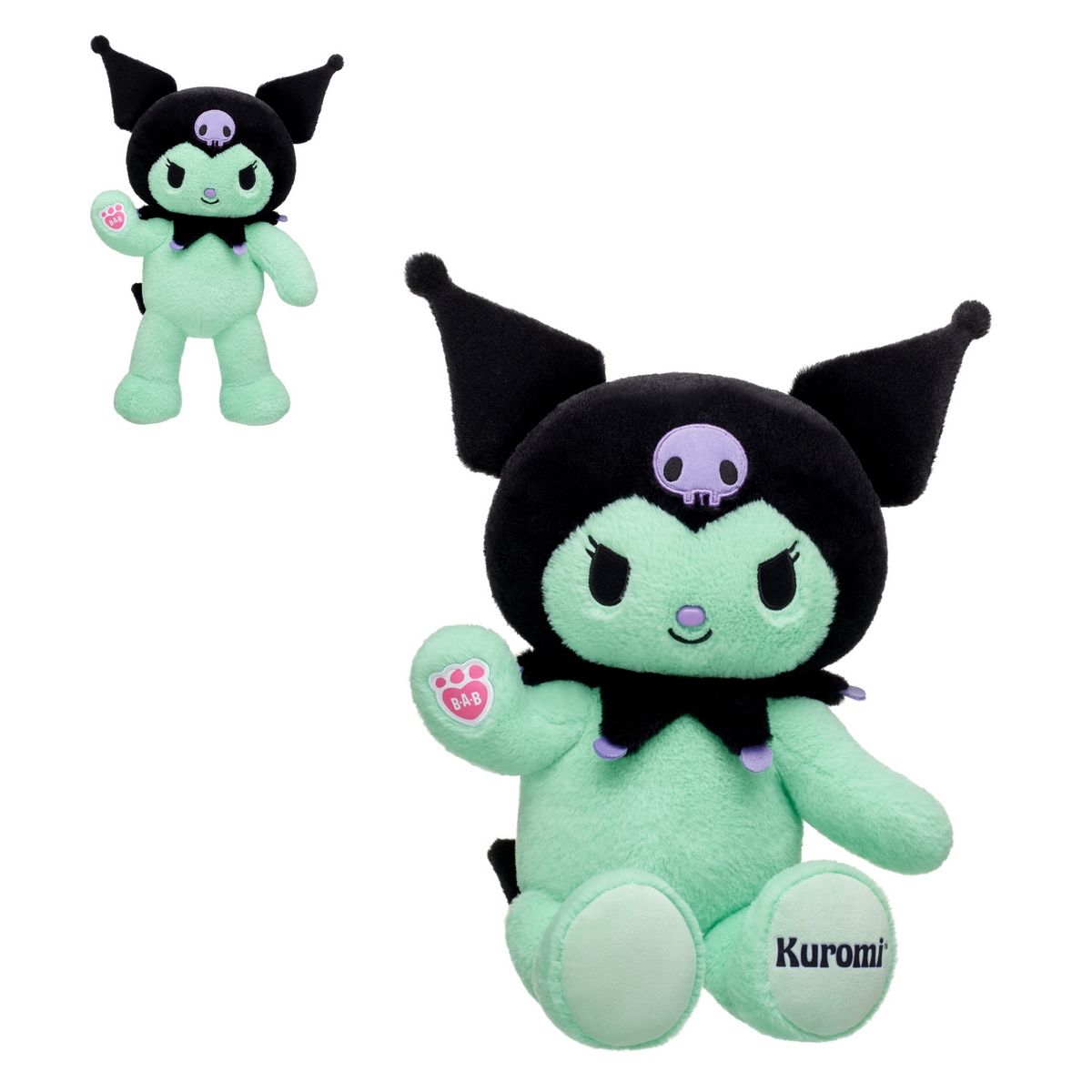 BUILD A BEAR - Peluche Kuromi Halloween Sanrio Build-A-Bear