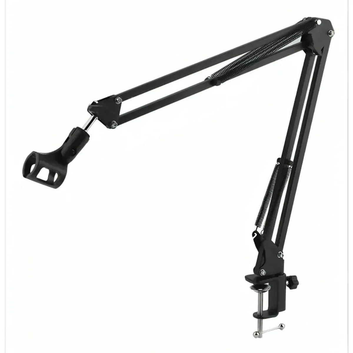 GENERICO - Brazo Soporte De Micrófono Ajustable Atril Metalico
