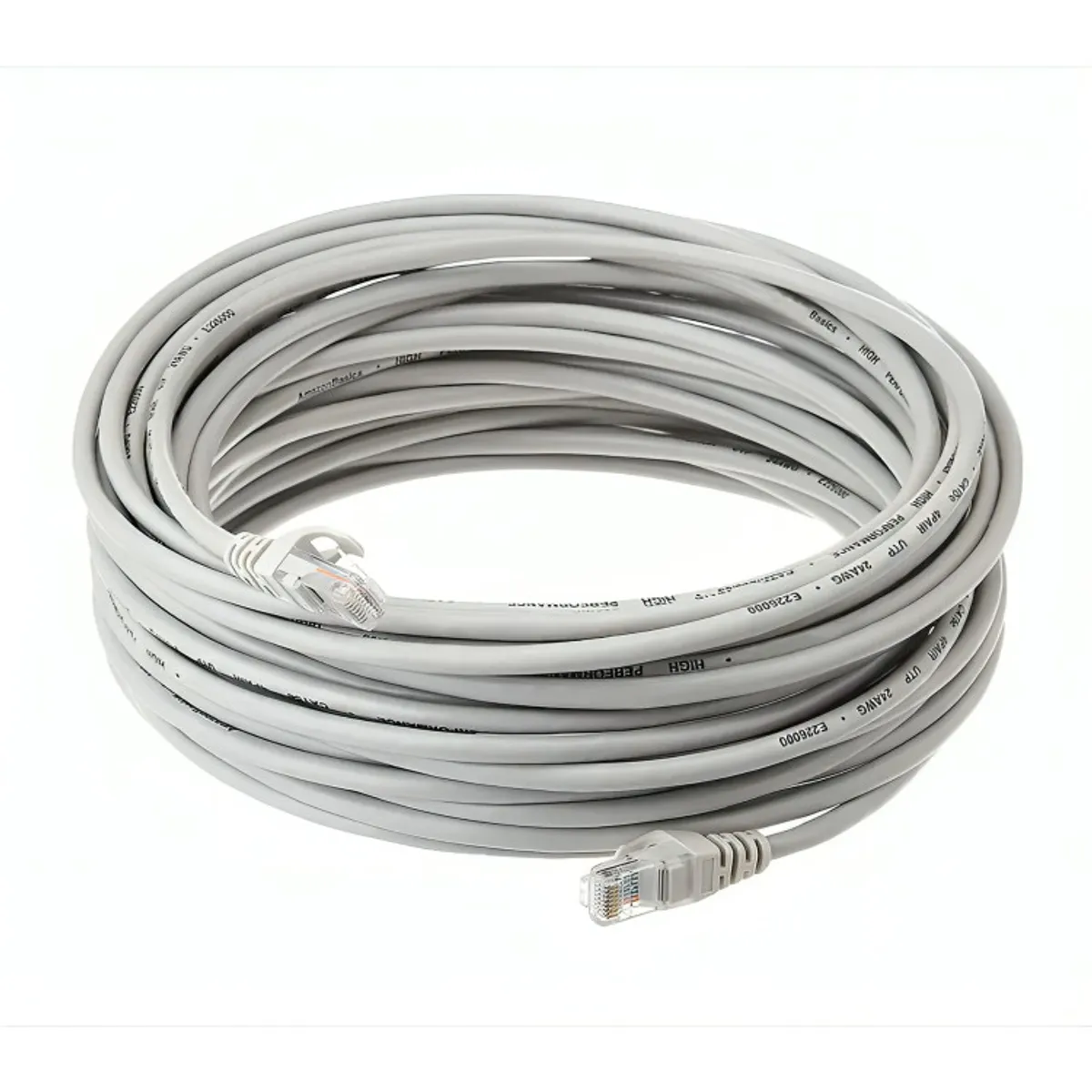 GENERICO - Cable De Red Rj45 Cat6e 20 Metros 4par 24awg