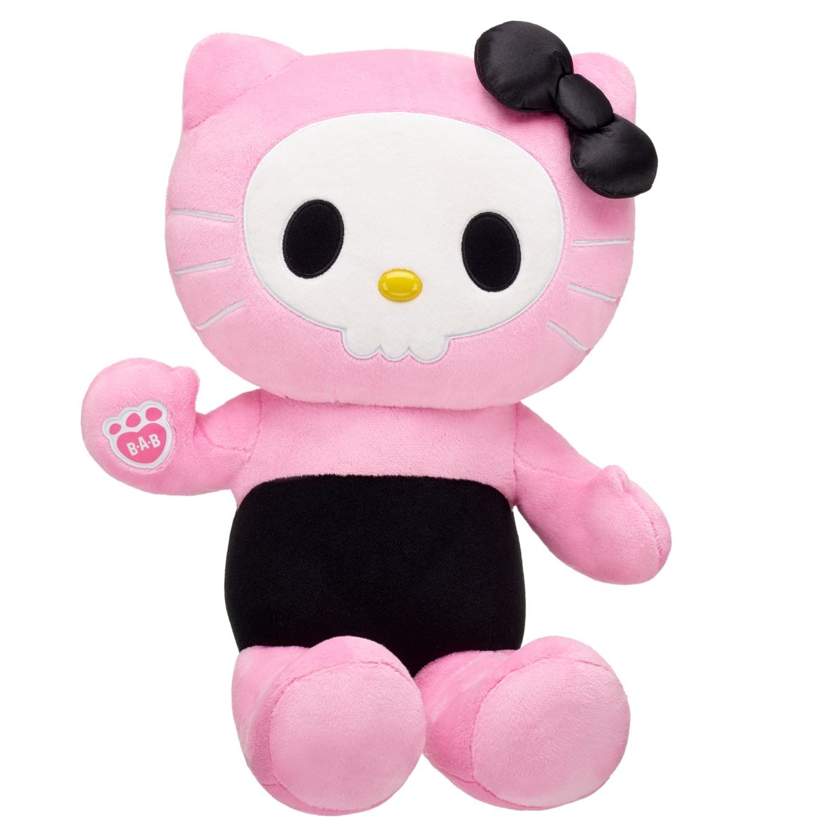 BUILD A BEAR - Peluche Hello Kitty Esqueleto Sanrio Build-A-Bear