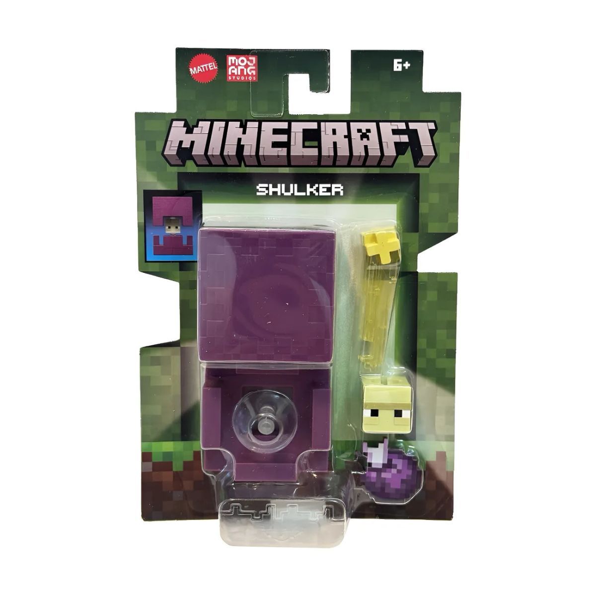 ANSALDO - Minecraft core figura de 8cm con crafting - shulker