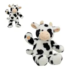 BUILD A BEAR - Peluche Vaca Blanca Build-A-Bear