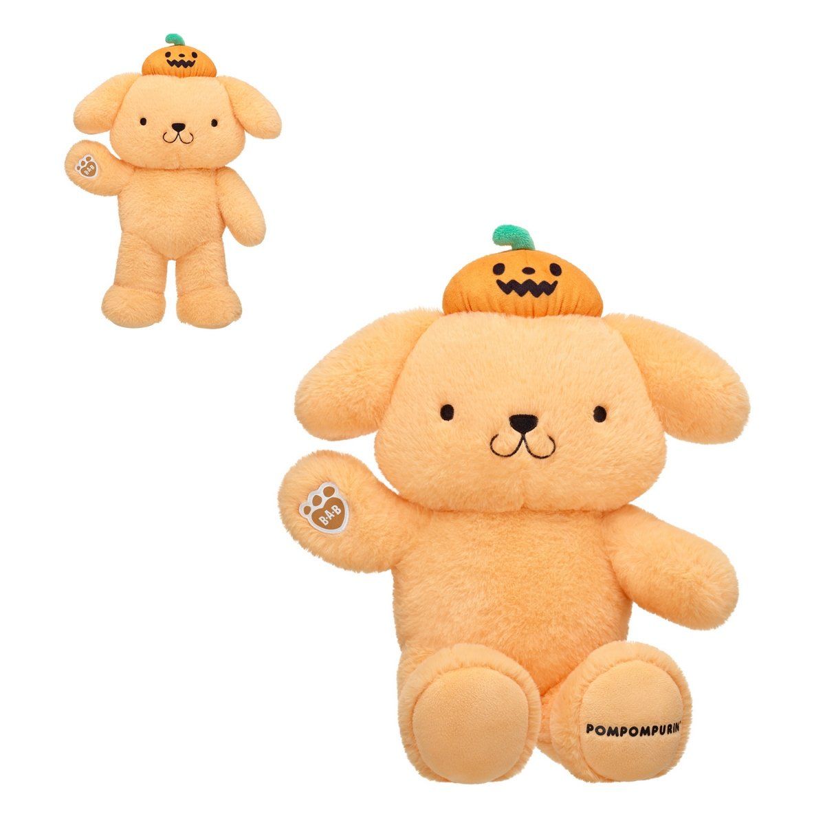 BUILD A BEAR - Peluche Pompom Pumpkin Sanrio Build-A-Bear