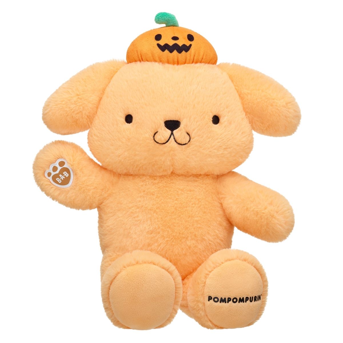 BUILD A BEAR - Peluche Pompom Pumpkin Sanrio Build-A-Bear