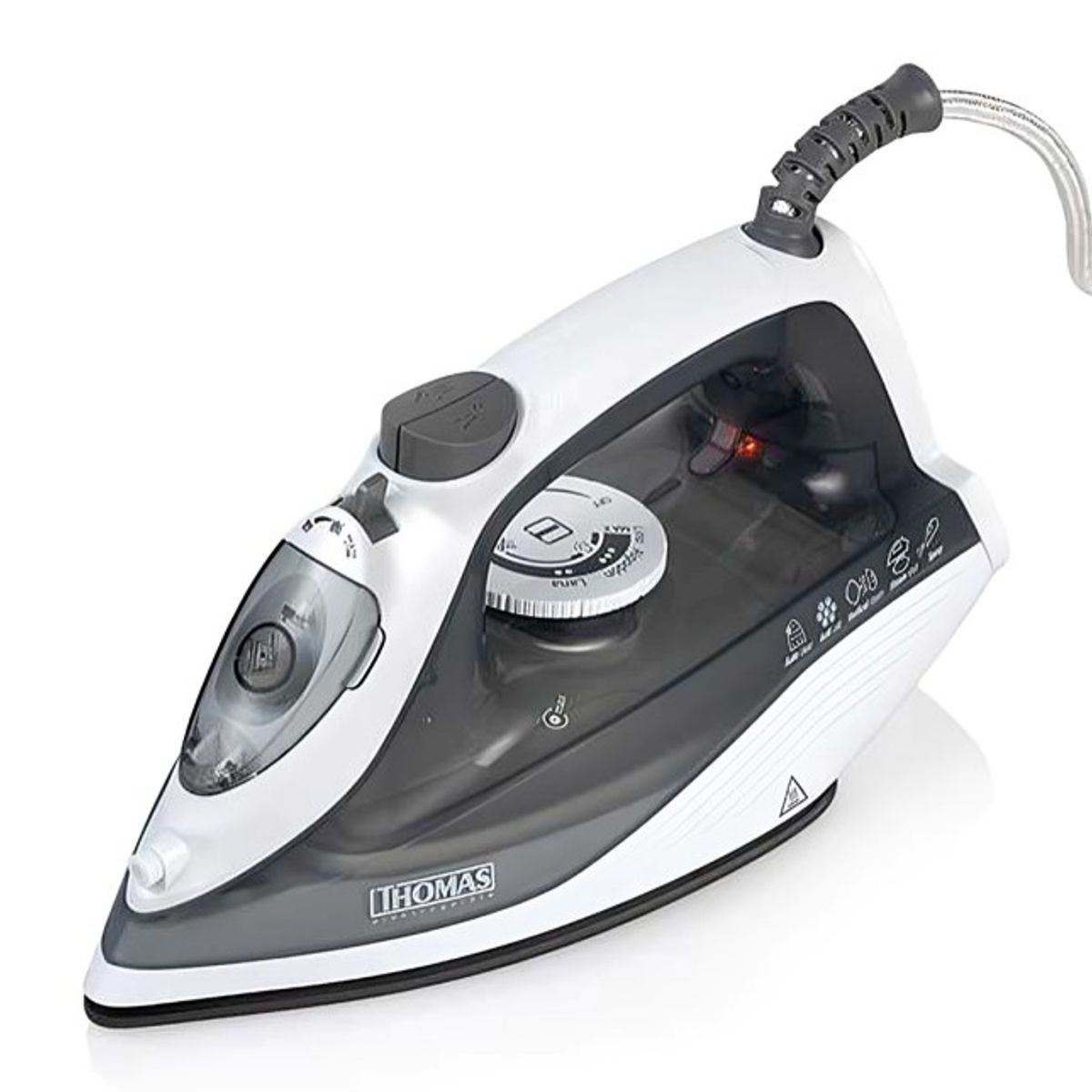 THOMAS - Plancha   ThomasTH-7003 1600W Gris