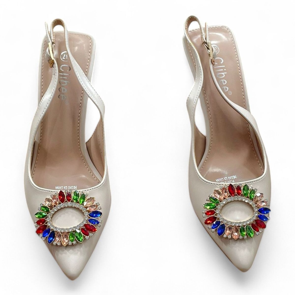 CARBIN - Tacones Elegantes Para Mujer Punta Fina