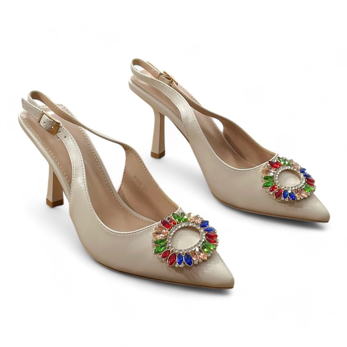 CARBIN - Tacones Elegantes Para Mujer Punta Fina