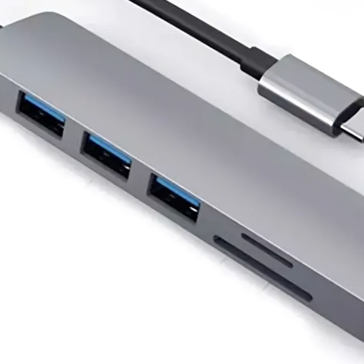 GENERICO - Adaptador Usb Hub Hdmi Tipo C 3 X Usb 30 6en1