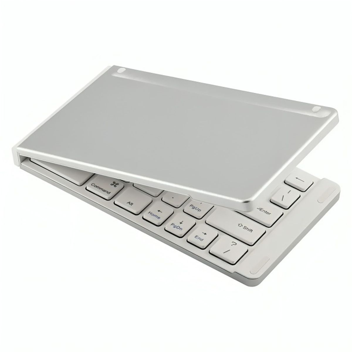 GENERICO - Mini Teclado Inalambrico Plegable Portatil Blanco
