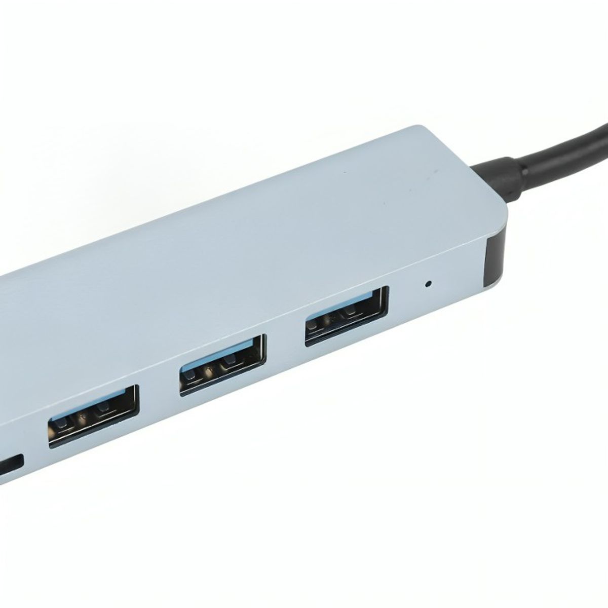 GENERICO - Hub Adaptador Usb Tipo C 8 En 2 Para Mac Macbook Windows