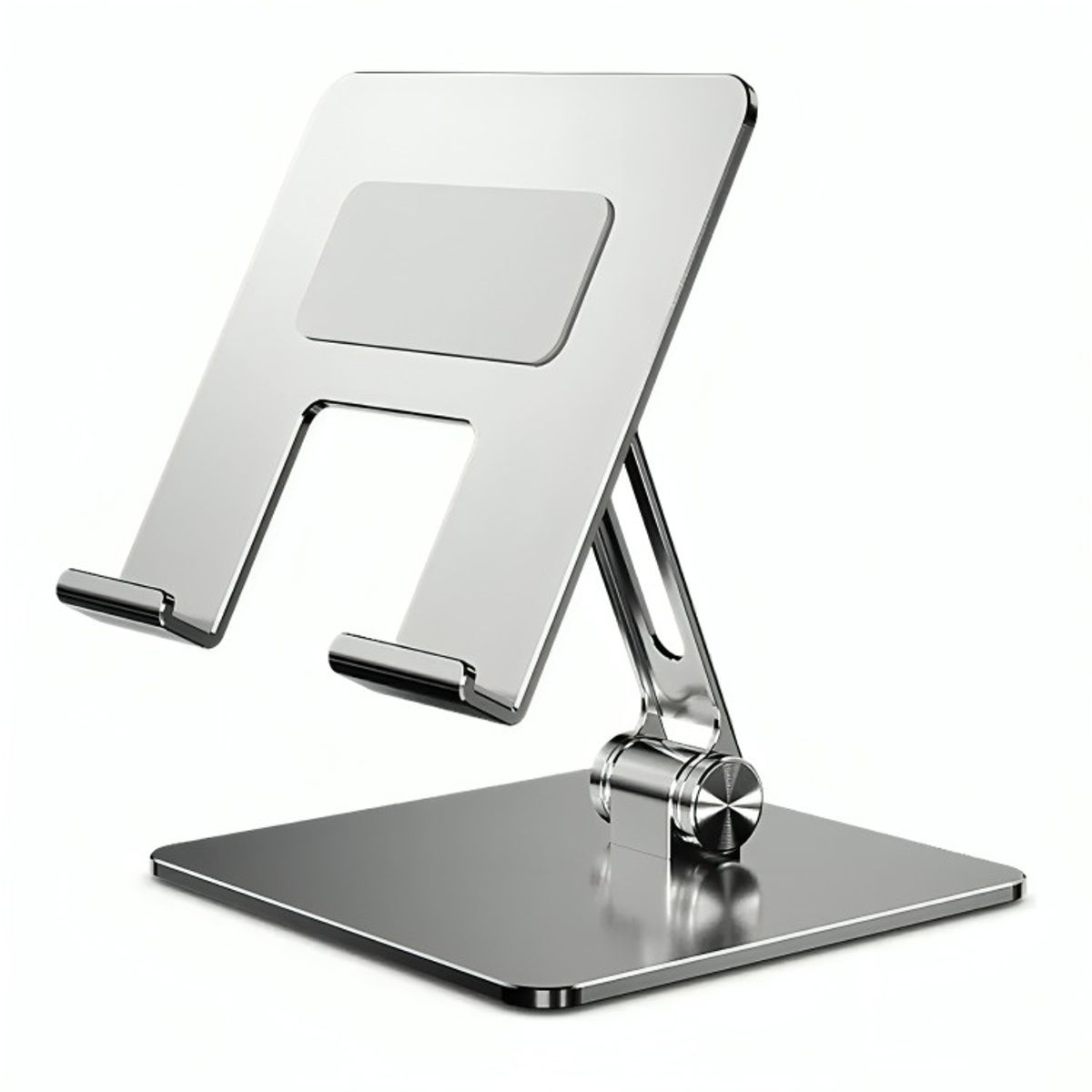 GENERICO - Soporte Escritorio Metal Plegable Muy Firme Tablet Y iPad