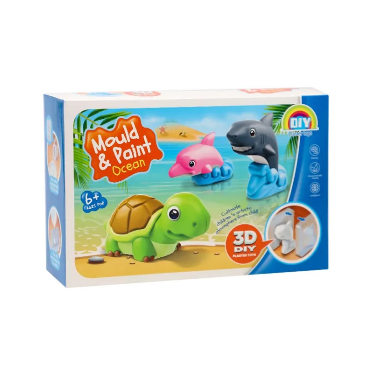 GENERICO - Juguete Kit Para Moldear Figuras Y Pintar Para Niños