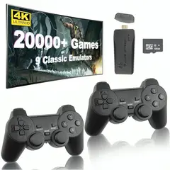 GENERICO - Gamer Stick 4k M8 Lite Para Tv Con Más De 20000 Juegos
