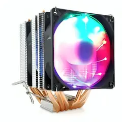 GENERICO - Ventilador Enfriador De Cpu Rgb Disipador De Calor