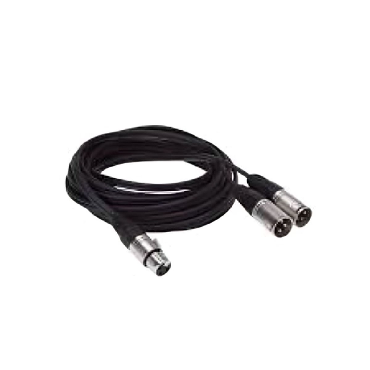 GENERICO - Cable Xlr Macho Hembra Balanceado De 1 Metro