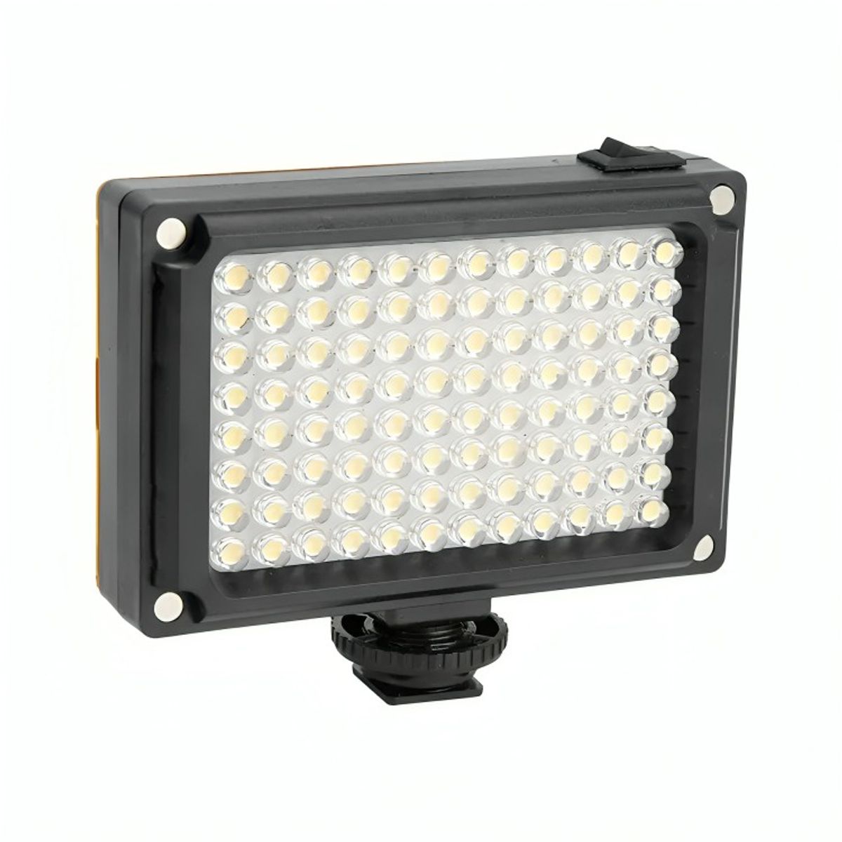 GENERICO - Foco De Cámara 96 Led Flash Batería Con 2 Filtros