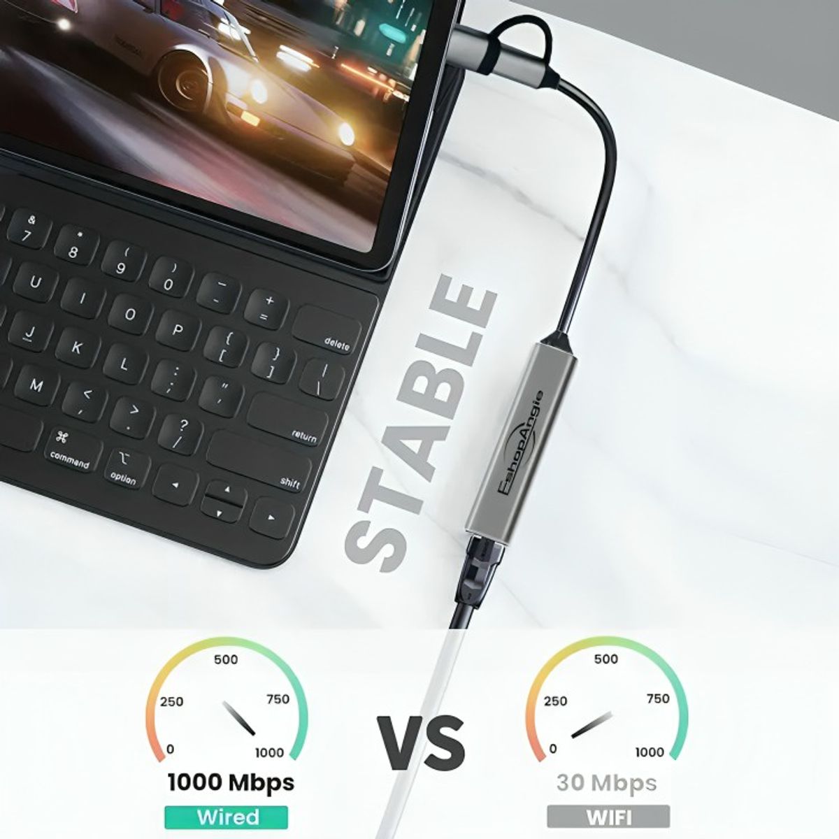 GENERICO - Adaptador Usb 30 Usb C A Rj45 Ethernet 101001000mbps